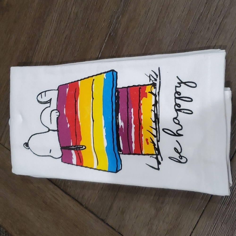 Peanuts be happy 2-Pk Kitchen Towels